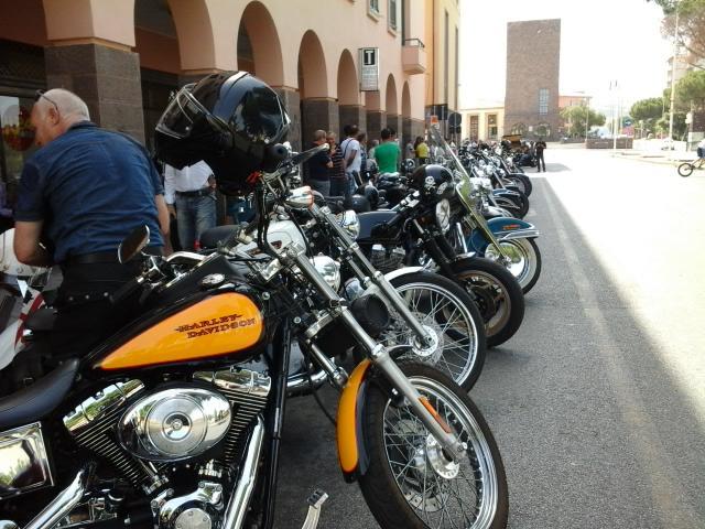 Le moto regine a Carbonia: è il giorno delle Harley Davidson 