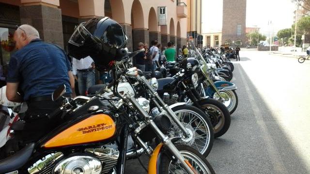 Le moto regine a Carbonia: è il giorno delle Harley Davidson