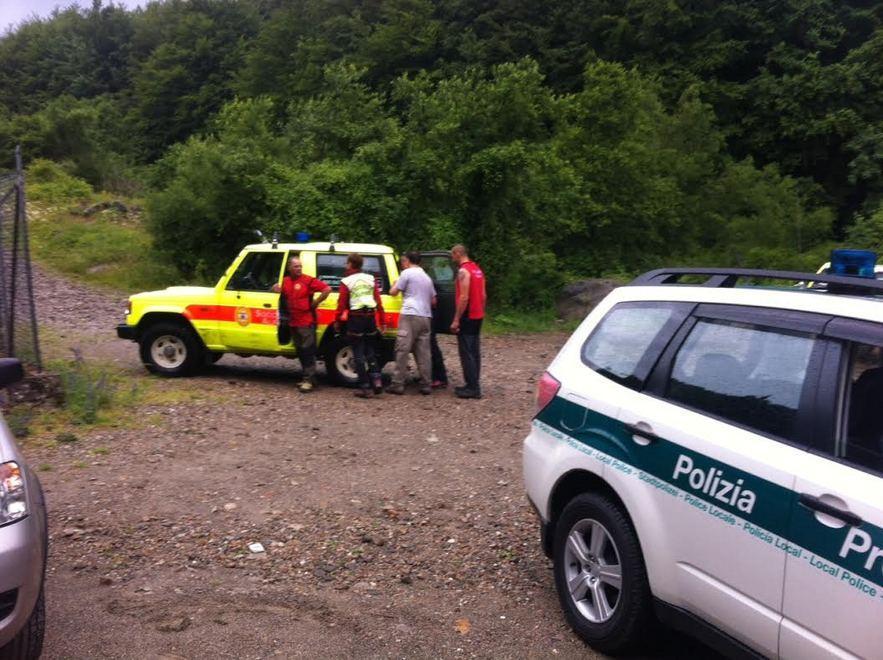 Escursionista salvata dopo una caduta 