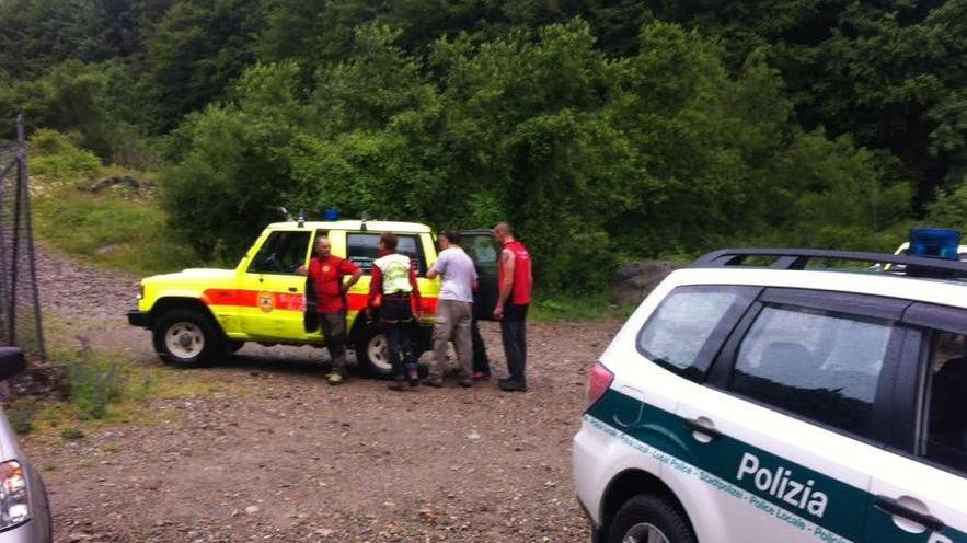 Escursionista salvata dopo una caduta