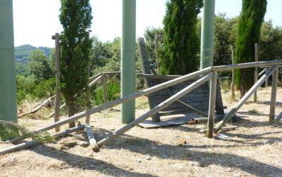 Vandali in azione al Puntale 