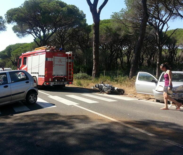 Incidente alla Canova, due feriti 