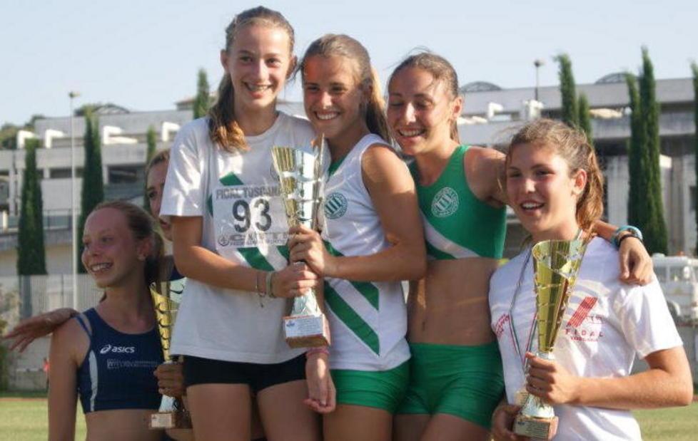 Quelle ragazze d’oro dell’Atletica Livorno 