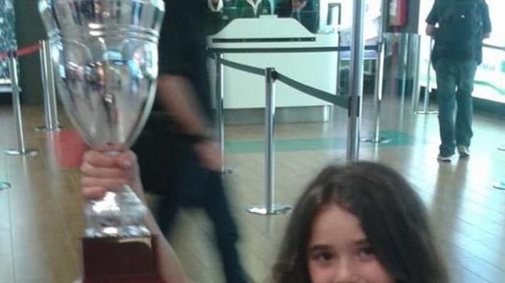 Rossana, campionessa di tennis tavolo