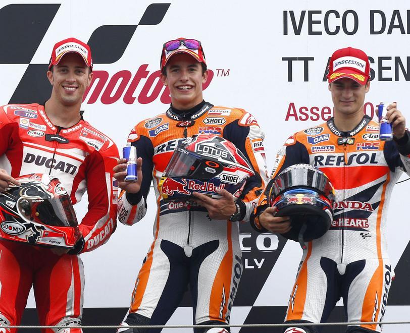 Marquez non teme l’acqua Ad Assen vince ancora lui 