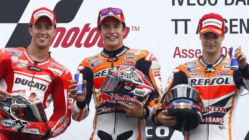 Marquez non teme l’acqua Ad Assen vince ancora lui