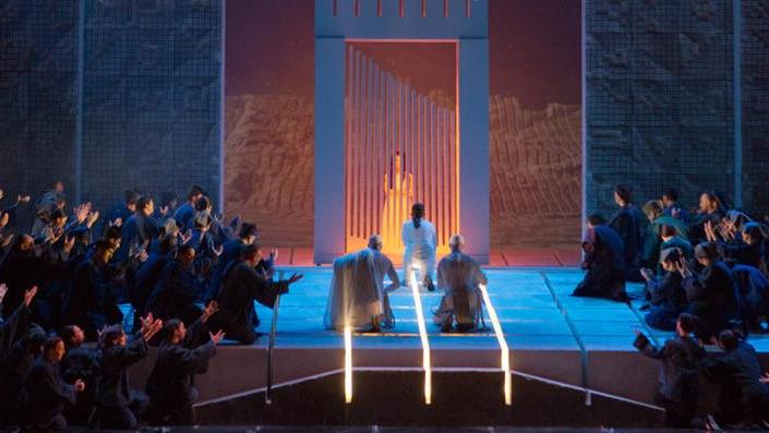 Pechino disegnata da Sciola Una grande scultura sonora