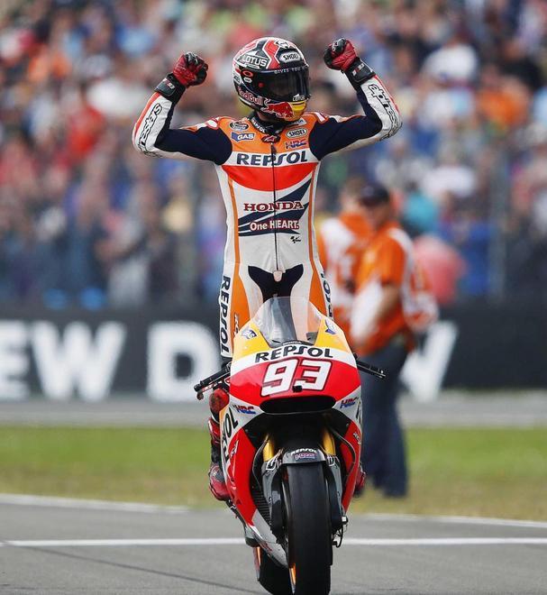 Marquez è sempre davanti a tutti 