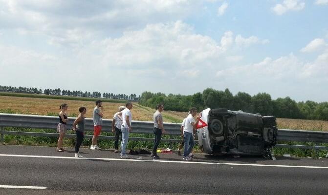 Due incidenti stradali in A13