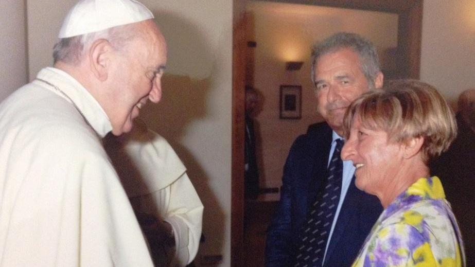 Giordano Conti da Papa Francesco