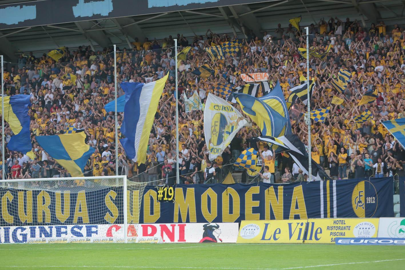 I tifosi del Modena hanno vinto il premio Fair Play organizzato dalla Lega Calcio di serie B