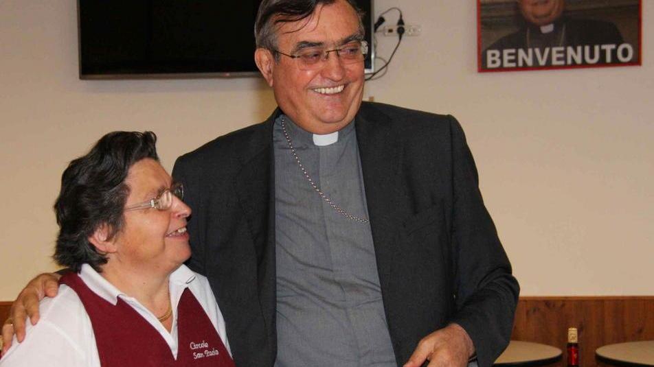 Prato, pranzo al circolo di San Paolo per il vescovo di Prato Franco Agostinelli