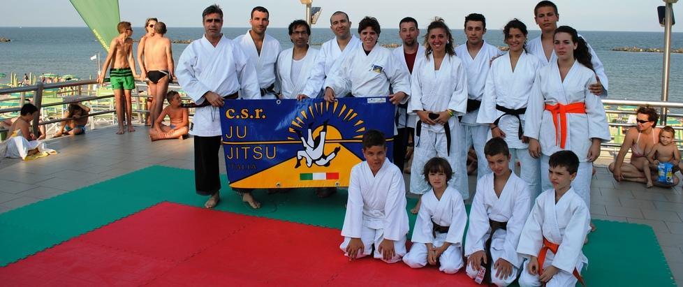 E a Lido Pomposa prove di ju jitsu