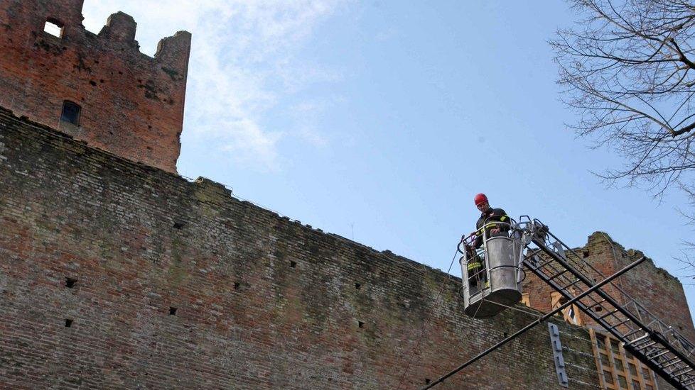 L’antica Rocca messa in sicurezza