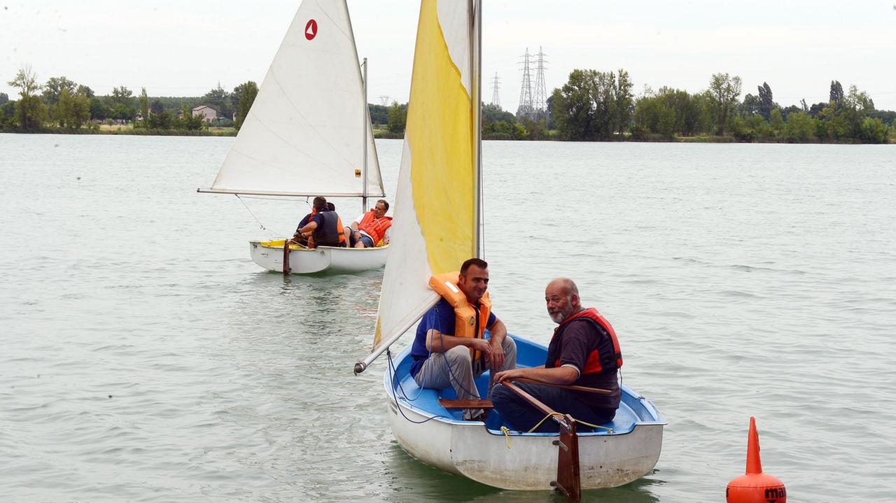 Scuola di vela ai laghetti di Campogalliano - FOTO - VIDEO