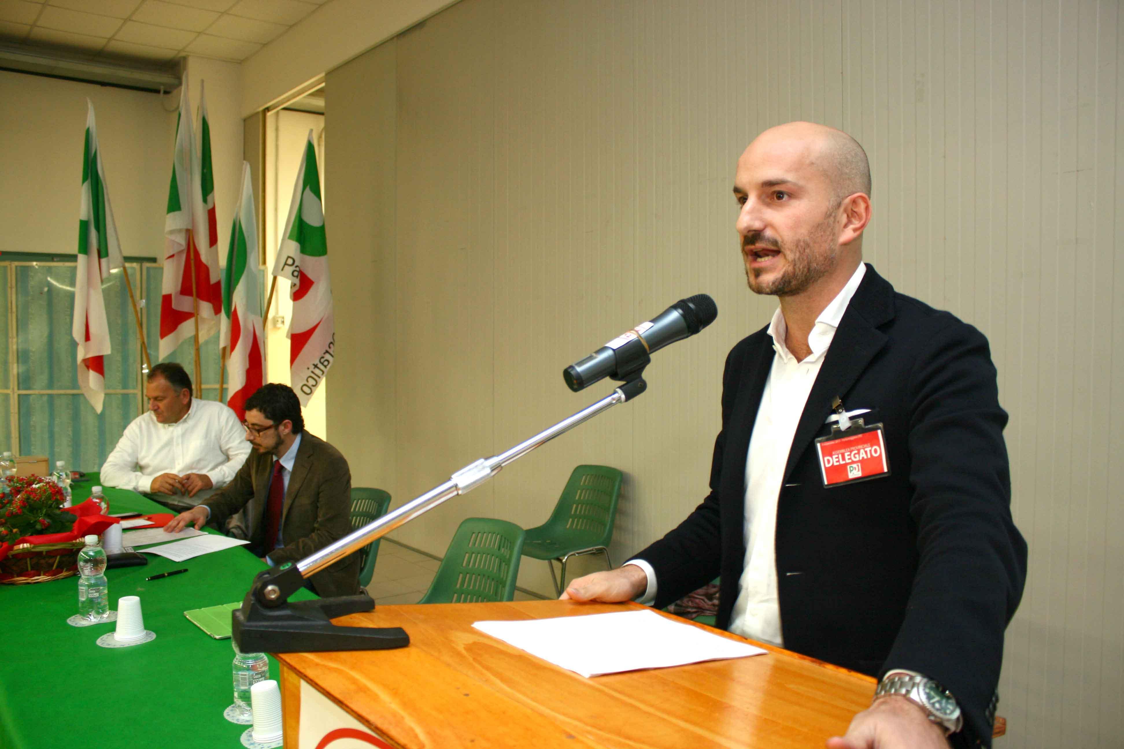 Il segretario provinciale del Pd Paolo Calvano