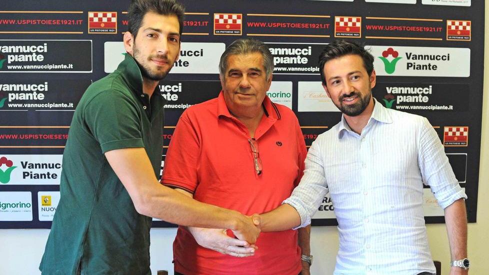 La Pistoiese presenta il portiere Edoardo Pazzagli