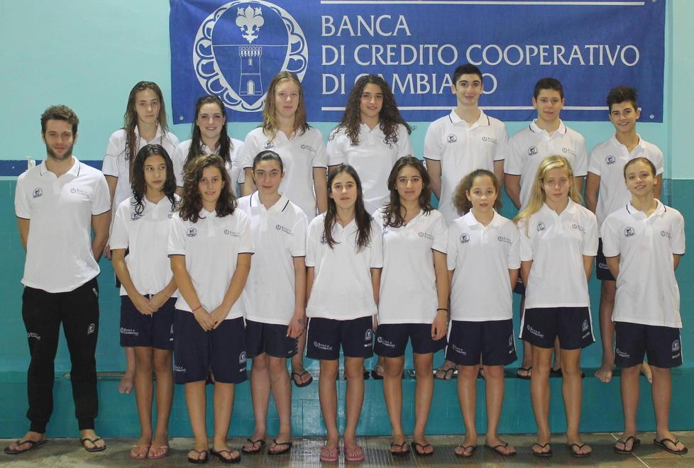 Certaldo Nuoto brilla in casa propria 