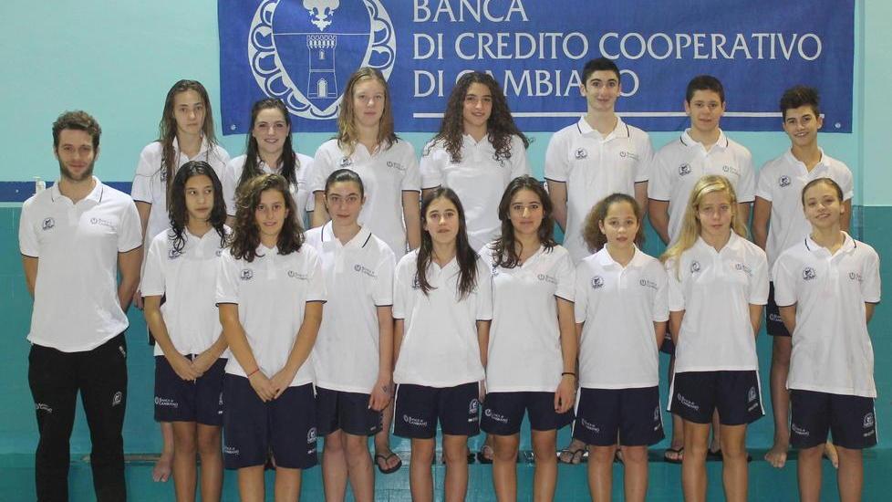 Certaldo Nuoto brilla in casa propria