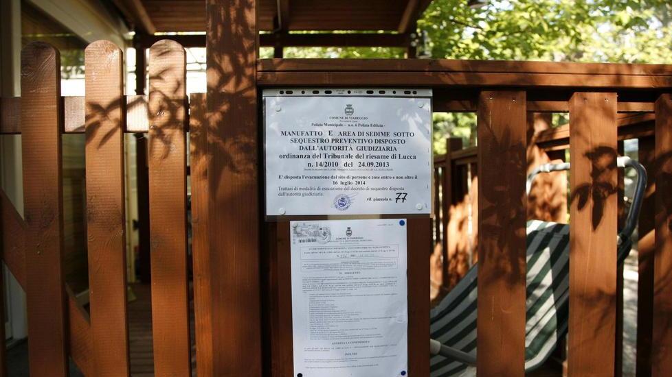 Sotto sequestro le casette nel camping