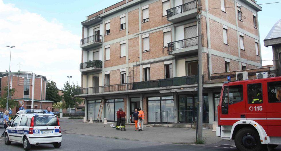 Rischio esplosione per una fuga di gas 