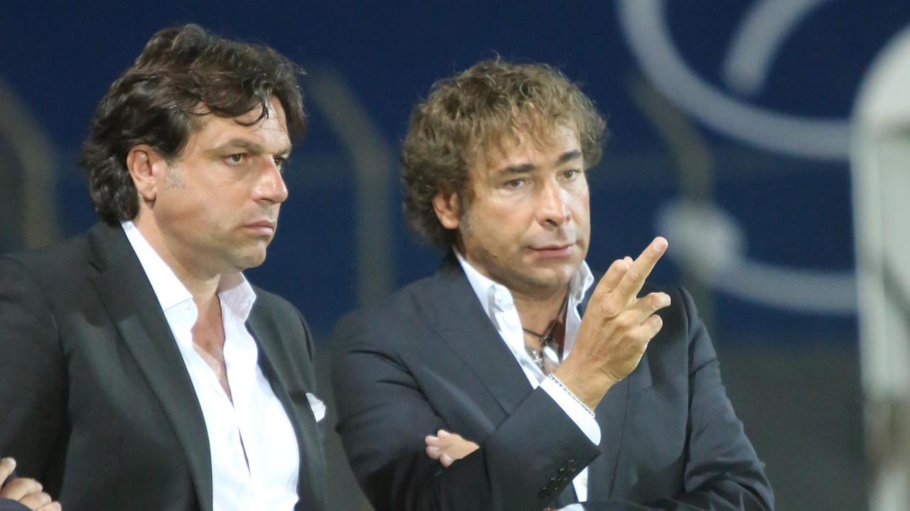 Il diesse Cristiano Giuntoli e il patron carpigiano Stefano Bonacini