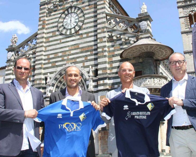 C’è più azzurro nelle nuove maglie del Prato 