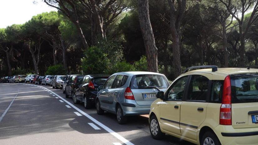 Caos parcheggi a Marina, spunta l’ipotesi di rimettere le auto in pineta