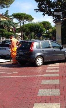 Via Pisano, incrocio a rischio