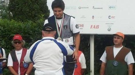 Stefano Baldanzi È d’argento ai campionati italiani di Trap
