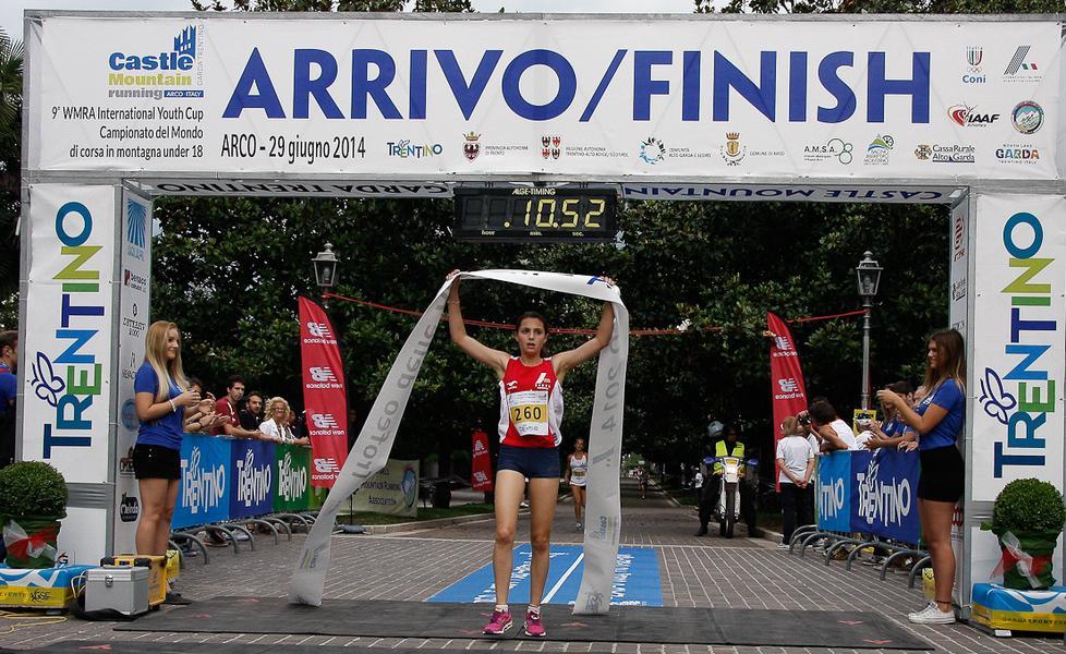 Romano campionessa di corsa in salita 