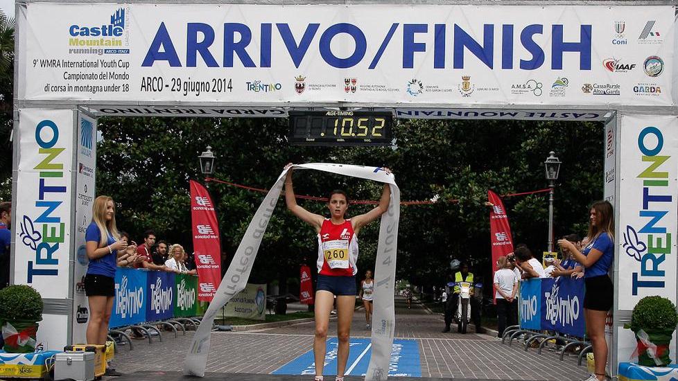 Romano campionessa di corsa in salita