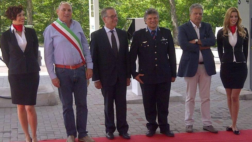 Inaugurata la stazione di servizio