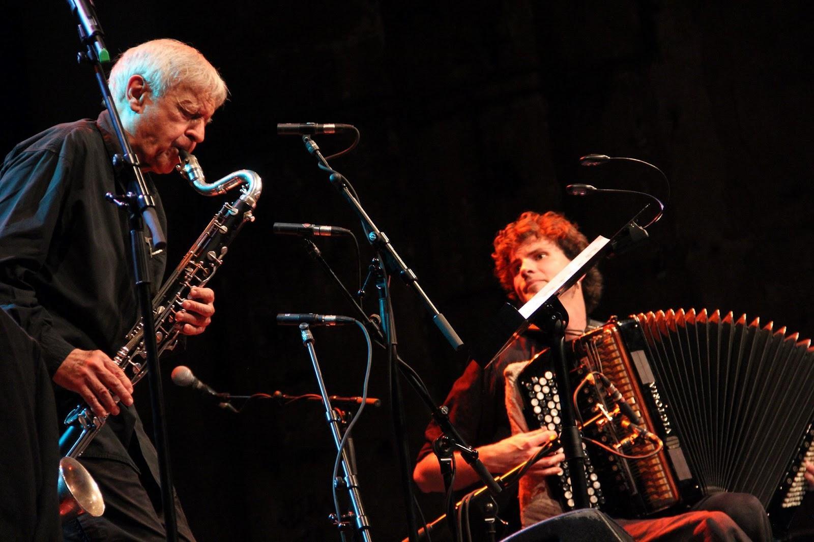 Michel Portal & Vincent Peirani si esibiranno a Ferragosto a Carpi nel Chiostro di San Rocco