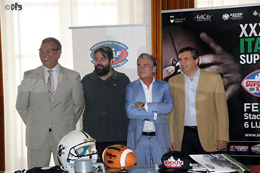  Football americano, Ferrara si prepara ad ospitare il Superbowl 