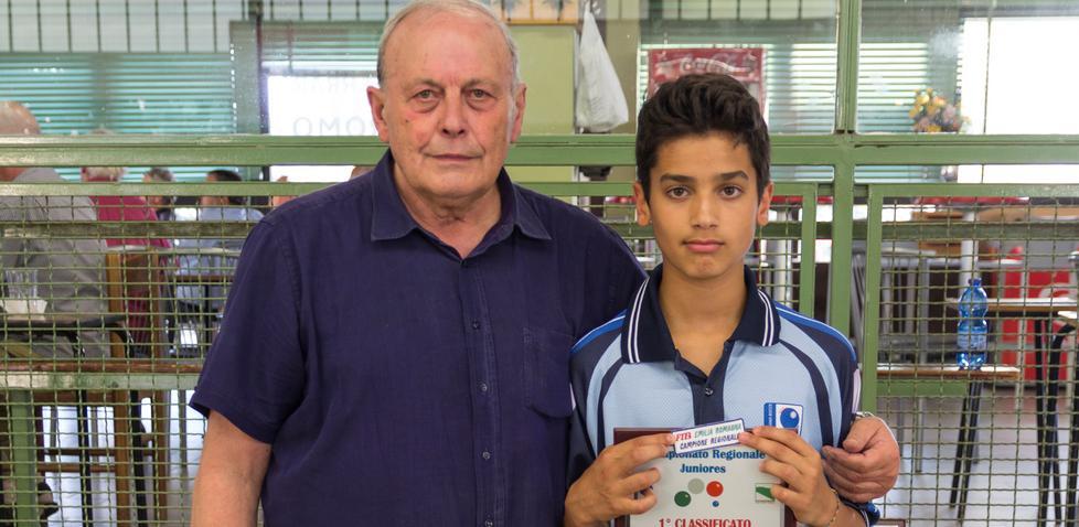 Il giovane talento Caccia campione regionale 