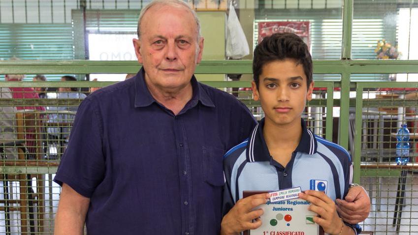 Il giovane talento Caccia campione regionale