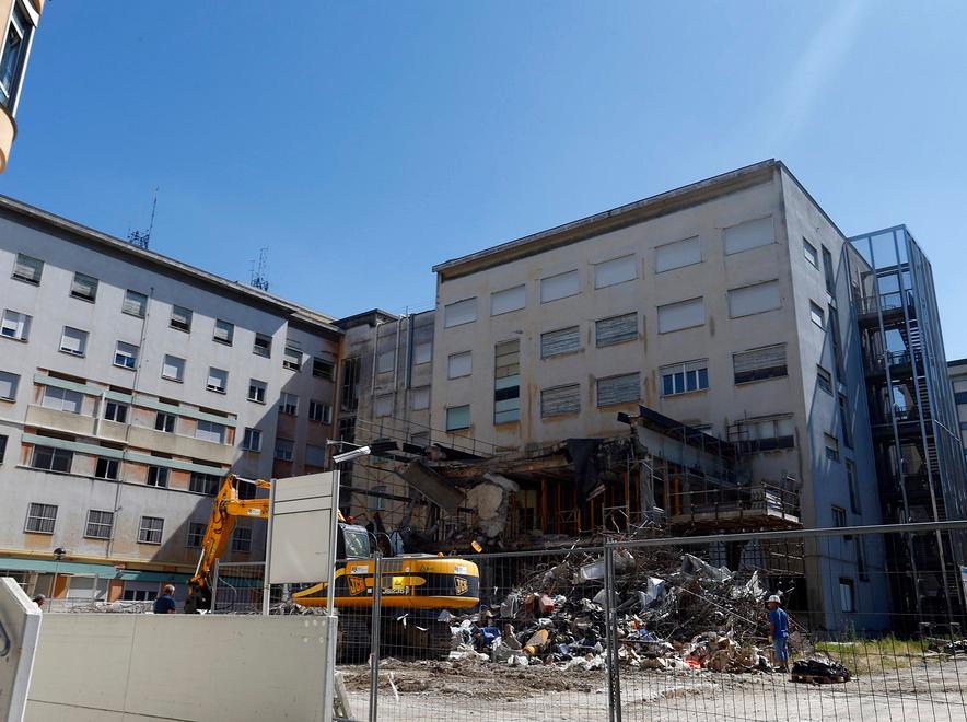 I poliambulatori saranno abbattuti: ci sarà un parcheggio 