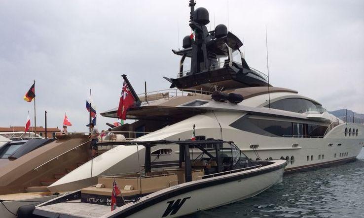  Lo yacht di Mordashov all’isola d’Elba