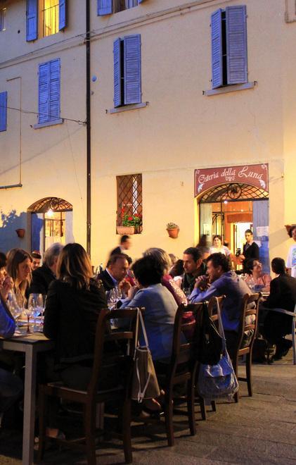 Degustazione di lambruschi con l’Osteria della Luna