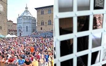 Cerimonia sacra in Duomo durante il Blues 