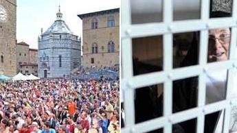 Cerimonia sacra in Duomo durante il Blues