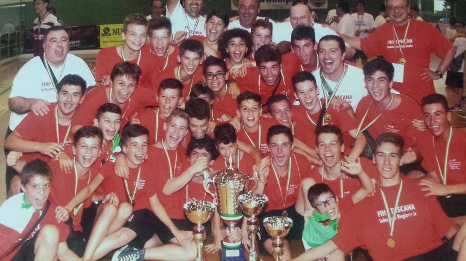 La Rappresentativa Toscana vince lo scudetto under 13