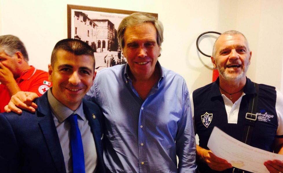 Anche il sindaco al corso di salvamento