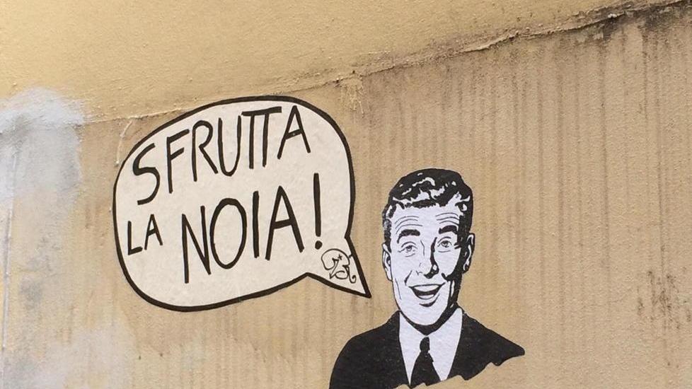 Mistero sul volto del graffito che viene disegnato sui muri