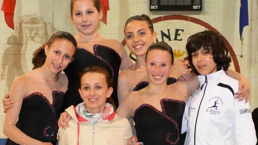 Pattinaggio, brillano gli atleti della “Ponte”