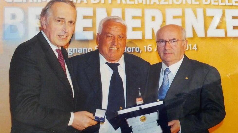 La Benemerenza Sportiva a Iacopini