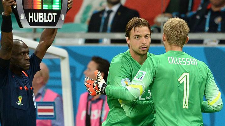 Cillessen, titolare triste Krul, pararigore felice