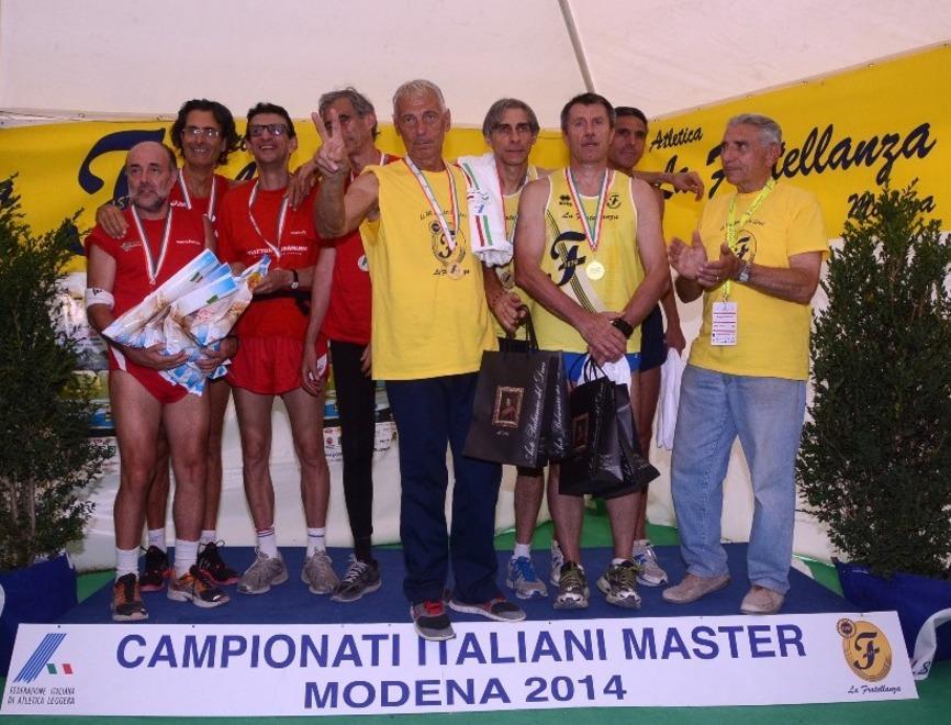 La Fratellanza chiude i tricolori Master con ben 16 medaglie 