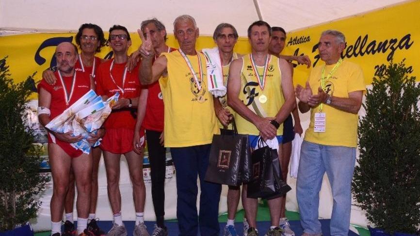 La Fratellanza chiude i tricolori Master con ben 16 medaglie